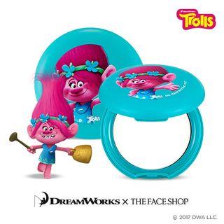 The Face Shop - Oil Clear Blotting Pact (trolls Edition) 9g