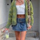 Low-rise Side Pocket Denim Skirt