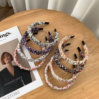 Flower Print Headband