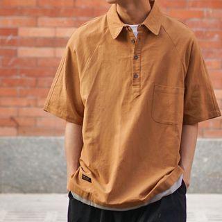 Short Sleeve Pocket Front Polo Shirt