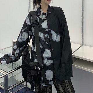 Butterlfy Print Shirt