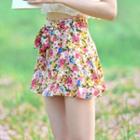 Tie-waist Skort