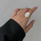 Shell Open Ring Gold - One Size