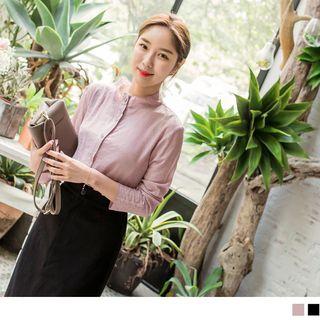 Stand Collar Blouse