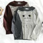 Cat Loose-fit Sweater