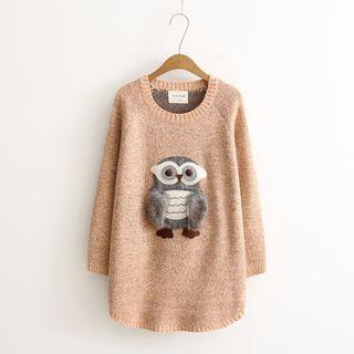 Owl Accent Sweater