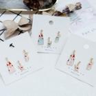 Set Of 3: Castle / Poker Card / Rabbit Alloy Dangle Earring