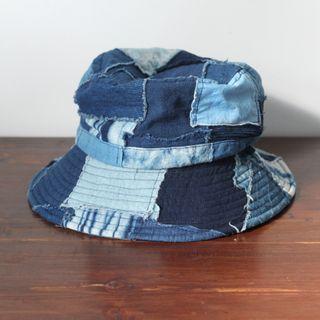 Panel Bucket Hat Indigo - One Size