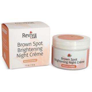 Reviva Labs - Brightening: Brown Spot Brightening Night Cream, 1.5oz 42g / 1.5oz