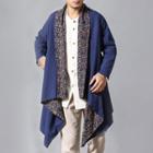 Drape Linen Cotton Double Sided Jacket