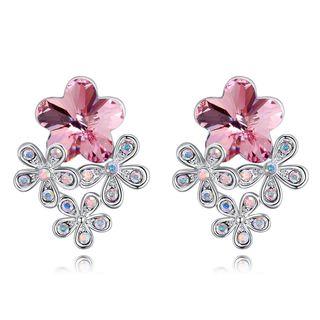 Swarovski Elements Flower Stud Earring