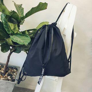 Plain Drawstring Tote