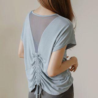 [fit] Mesh-back Sports Top