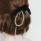 Bow Hair Tie Black - One Size
