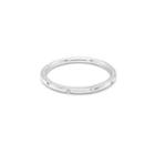 18k White Gold Little Ring Set With Diamond 6