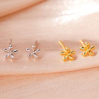 1 / 2 / 3 Pair Set : Flower Sterling Silver Earring