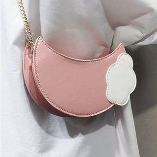 Moon Pu Crossbody Bag