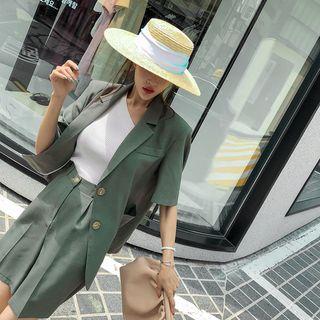 Office Look Blazer & Shorts Set