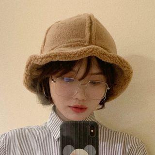 Genuine Shearling Bucket Hat