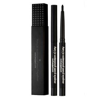 Aery Jo - Waterproof Pencil Eyeliner - 2 Colors #01 Black Smoky