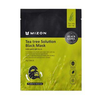 Mizon - Tea Tree Solution Black Mask 25g X 1pc