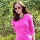 Contrast-trim Sunglasses