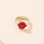 Rose Alloy Ring Gold - 7