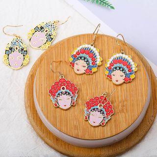 Alloy Chinese Opera Dangle Earring