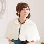 Cropped Faux-fur Jacket