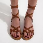 Split-toe Strappy Gladiator Sandals