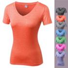 V-neck Short-sleeved Training T-shirt