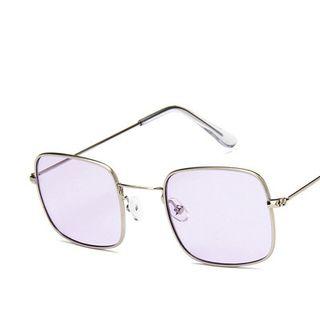 Square Metal Frame Sunglasses