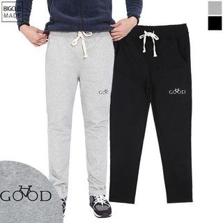 Plus Size Good Printed Sweatpants