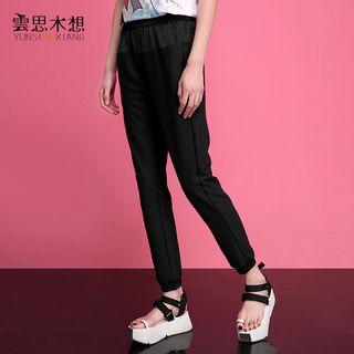 Panel Capri Pants