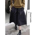 Midi A-line Skirt / Plain Sweater