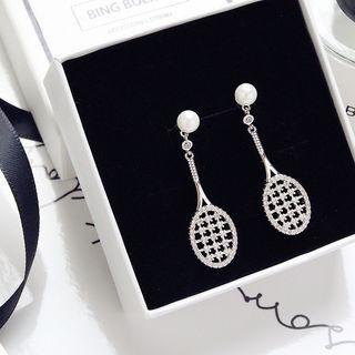 Tennis Racket Drop Earring