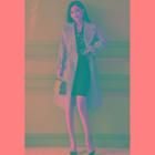 Long-sleeve Lapel Button-up Coat