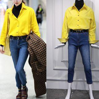 Turtleneck Long-sleeve Top / Long-sleeve Shirt