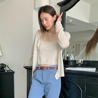 Linen Blend Summer Cardigan