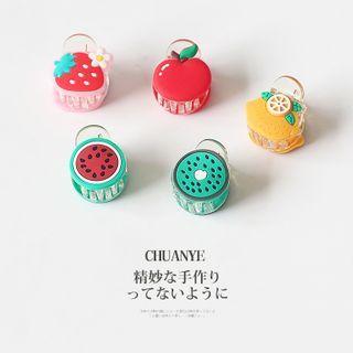 Fruit Print Mini Hair Clamp