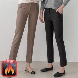 Fleece-lined Dress Pants In 2 Lengths