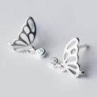 925 Sterling Sliver Butterfly Earring