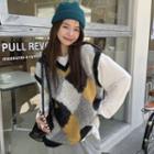 Color Panel Vest Top / Long Sleeved T-shirt / Long-sleeved Shirt