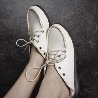 Lace-up Mules