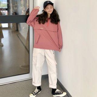 Pullover Windbreaker / Straight Fit Pants