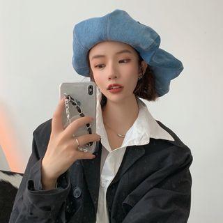 Denim Beret Denim Blue - One Size