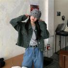 Leopard Print Long-sleeve Jacket