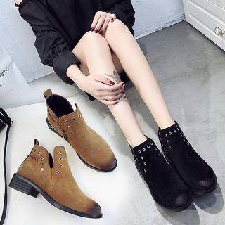 Grommet Ankle Boots