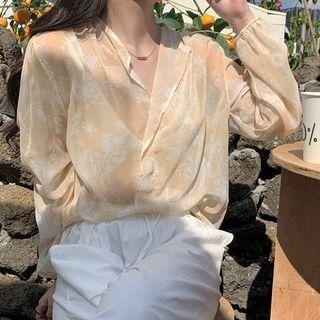 Long-sleeve Loose Fit Light Shirt