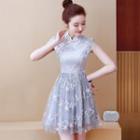 Traditional Chinese A-line Mini Dress (various Designs)